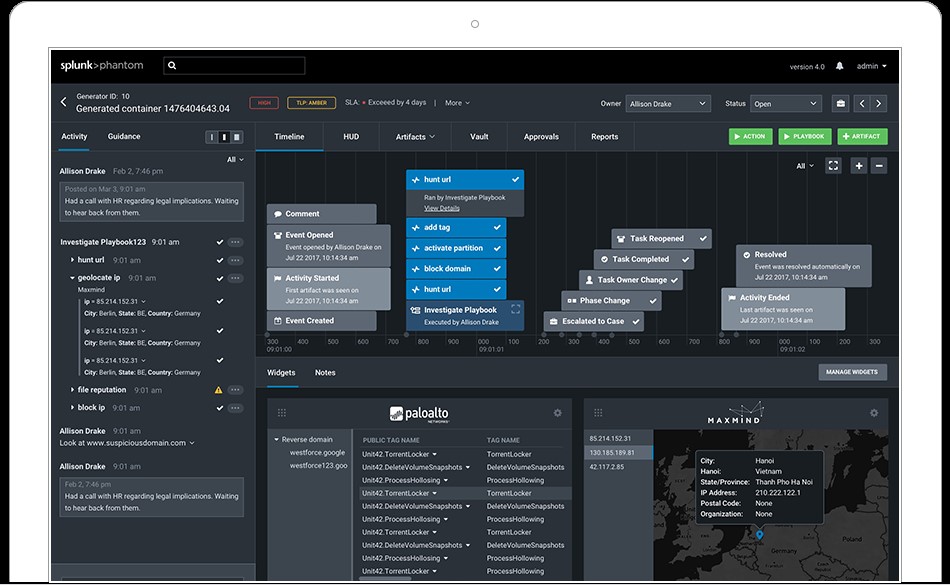 splunk phantom cybersecure splunk phantom cybersecure